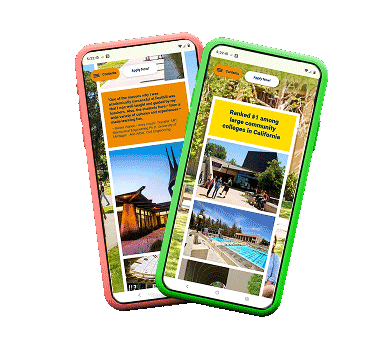 FHDA LookBook on mobile